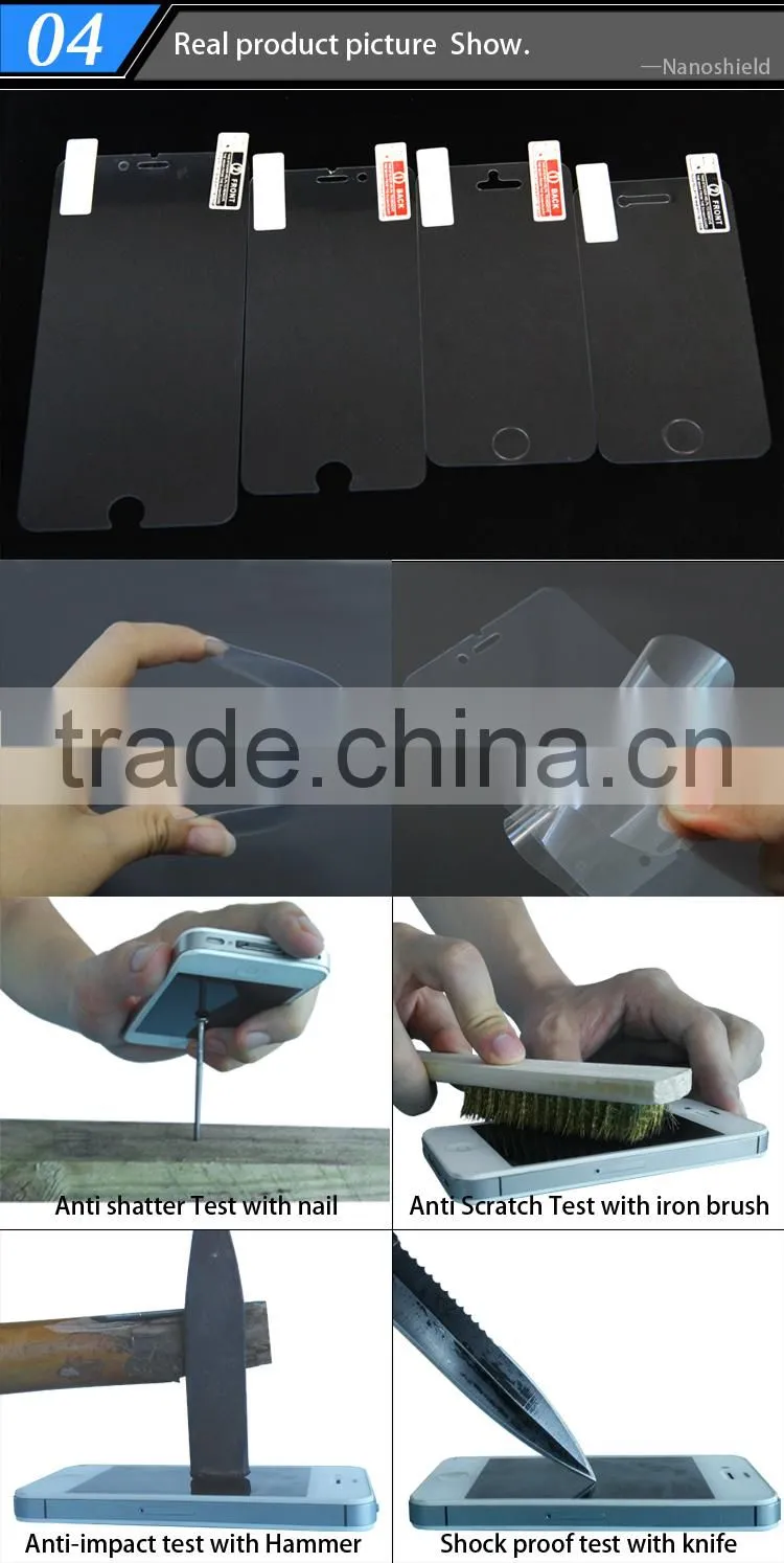 Nano-coated Anti Shock Screen Protector for Sony Xperia Z3 compact invisible shield