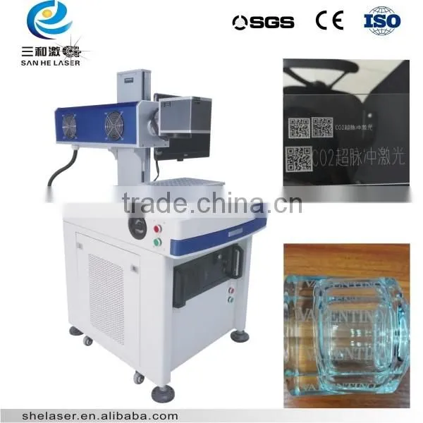 China Plastic glass engraving machine/laser co2 engraving machine/ wood acrylic laser engraving machiney