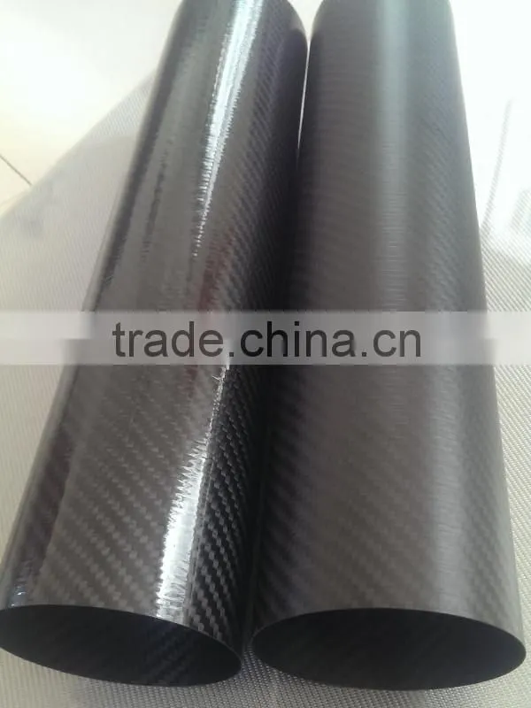 Thin wall thickness carbon fiber 3k weave tube of XINBO