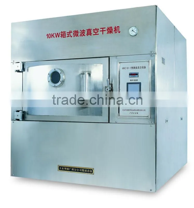 Microwave Vacuum Kasuri Methi Leaves Drying Equipment