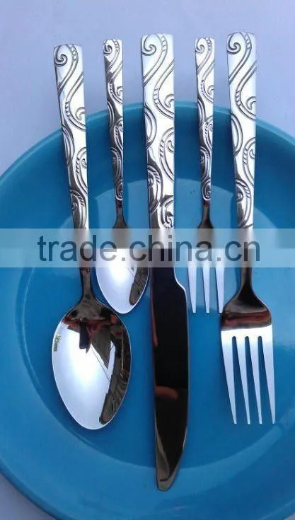 stainless steel spoon