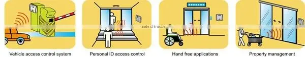 Reading range Max. 6m active RFID long range reader