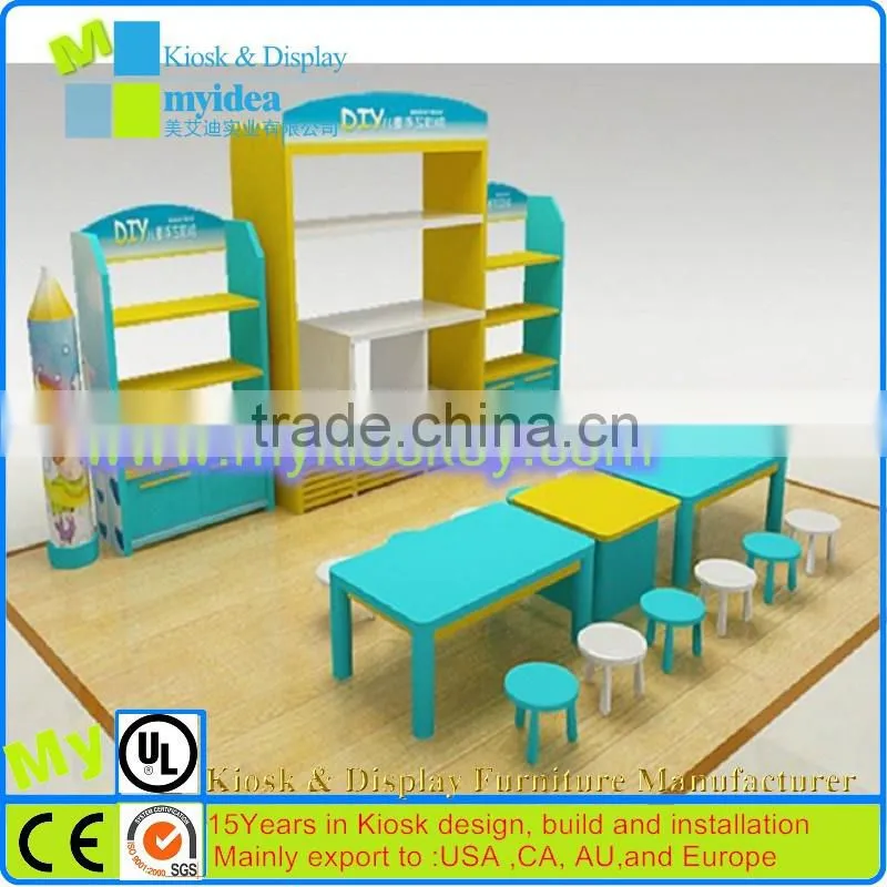 lovely MDF Clothing store furniture Custom furniture for shoe store in mall