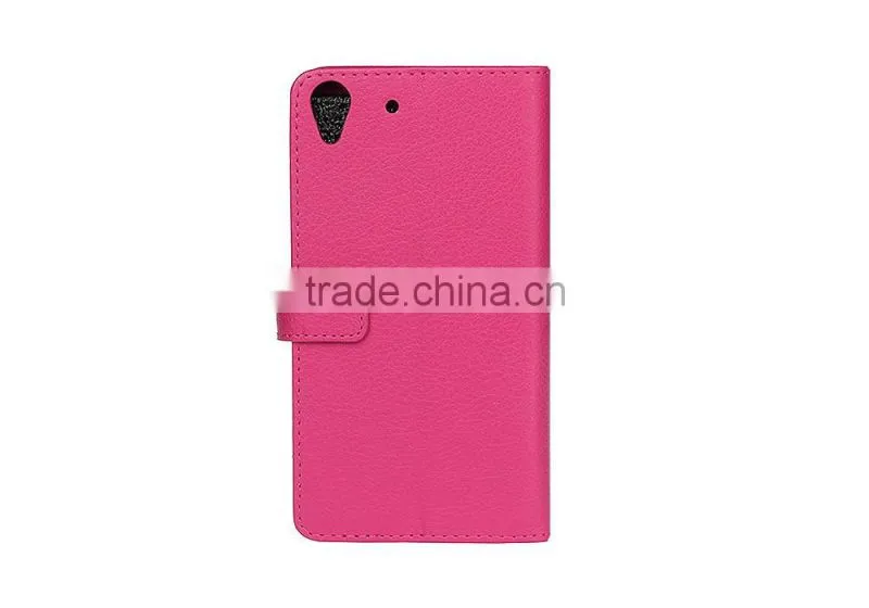 with Photo Frame PU Flip Case for Huawei Y6 Litchi Grain Card Slot Leather Wallet Cover Case MT-5673