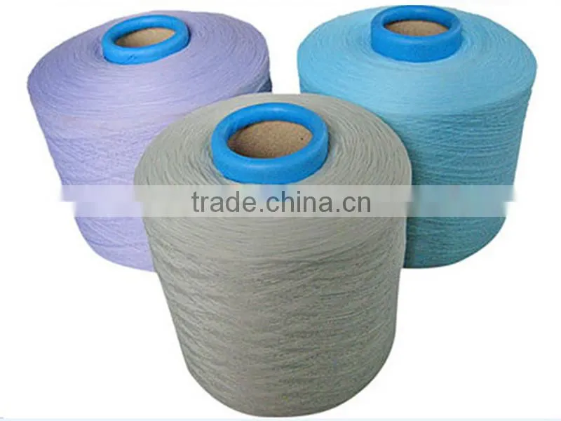 Zhangjiagang SCY 150/40 polyeater /nylon spandex covered yarn for weaving