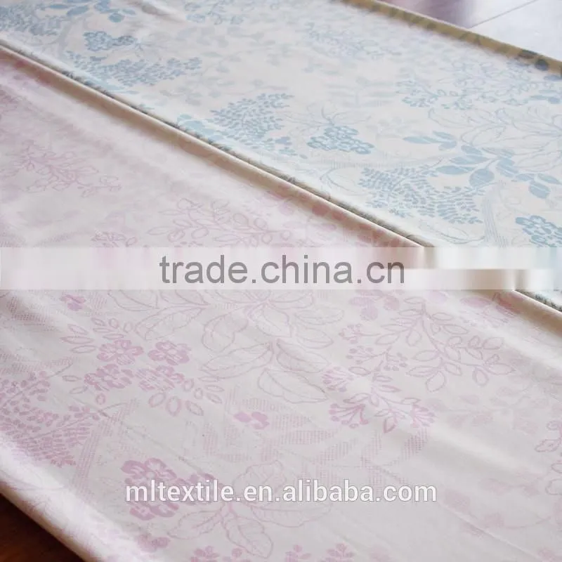 Eco-friendly organic printed bamboo fabric textile