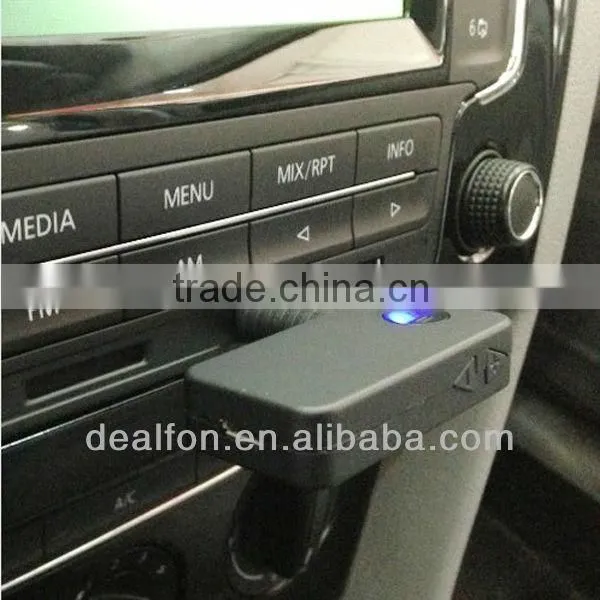 Mini 3.5mm Jack Bluetooth Music Audio Receiver to Car AUX Stereo Speaker