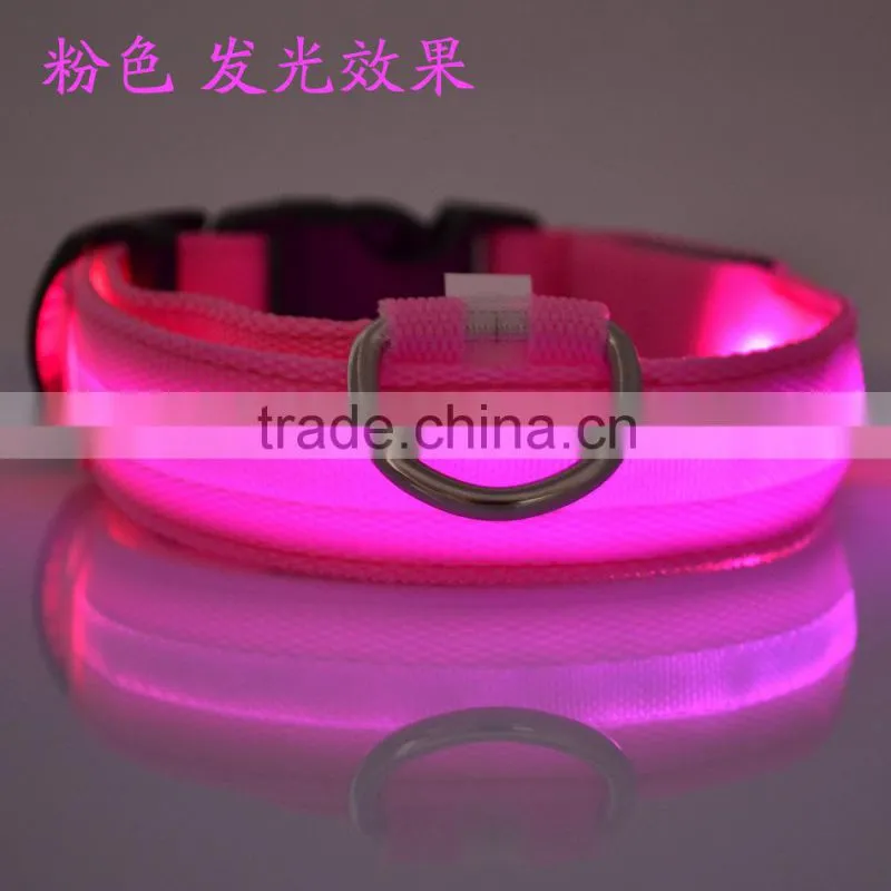 Dog LED Collar LED neckband, LED ring, LED catch, LED choker, LED dog leash