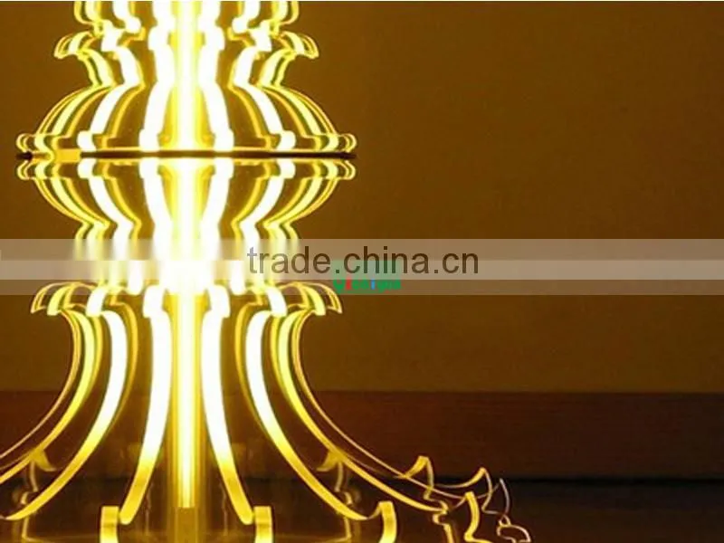 fancy ornamental modern furniture lamp with LED