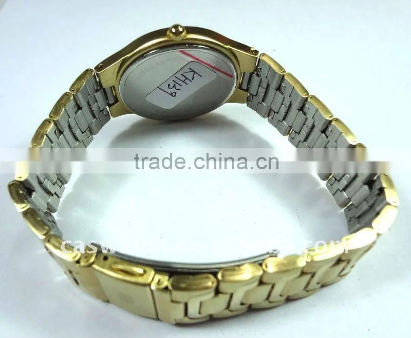 2012 new style IPG / IPS Electroplated Wrist Watch for man with date,CE,ROHS approval