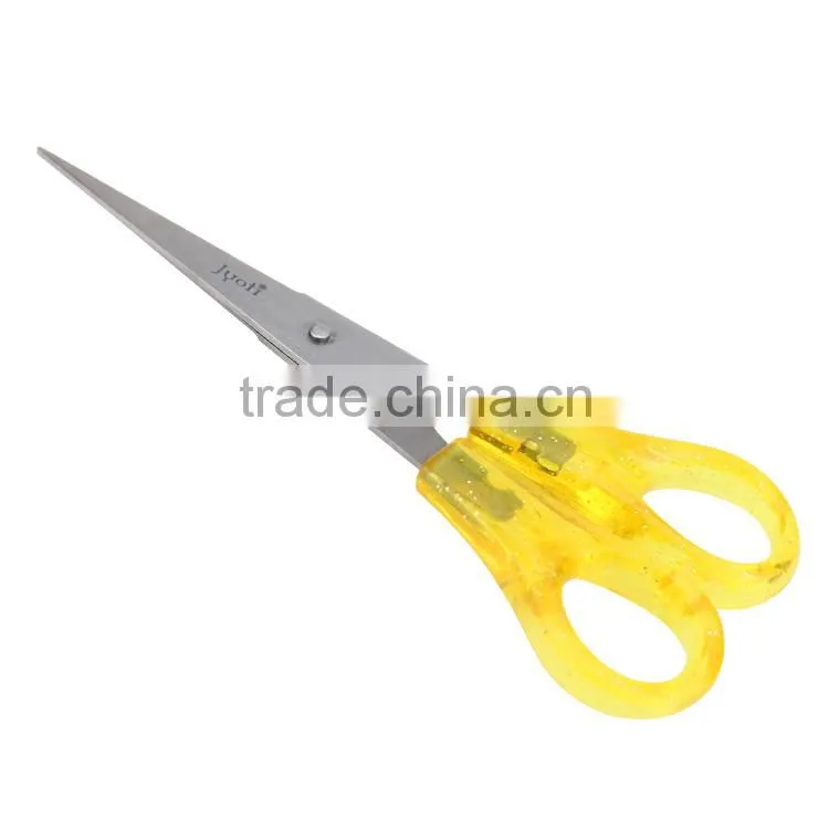 cartoon banana student scissors