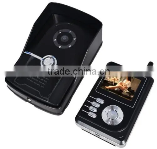 2.4 Inch color wireless video door phone , lcd color monitor,villa wireless video door phone