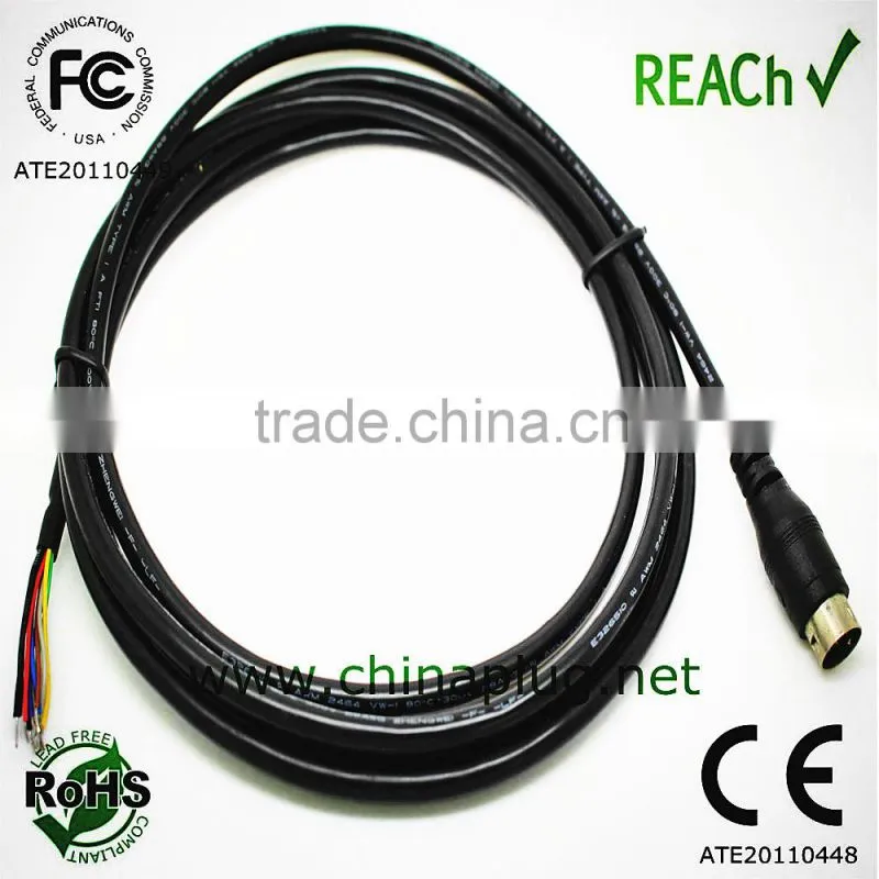 Trade Assurance China manufacturing 9 pin mini din cable