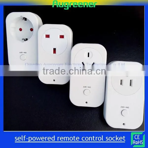 P1 used for home/hotel socket self-powered remote control kinetic wireless sockets