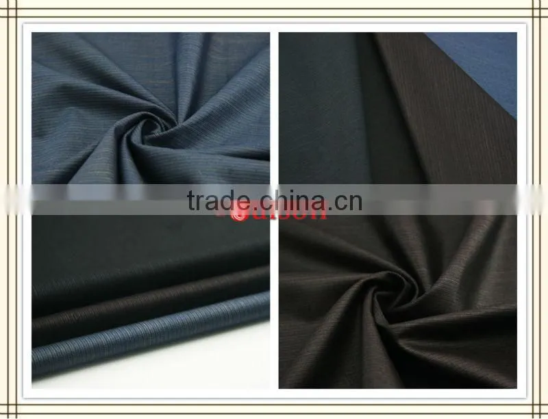 Hot Selling Polyester Viscose Fabric Pin Stripe in ItalianFU1005-4