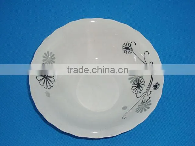 2015 new products porcelain material colorful soup bowls