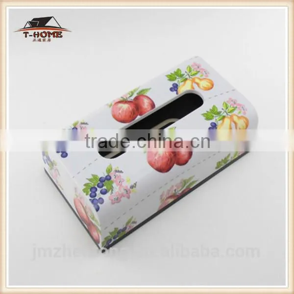 New printing aquare tissue box