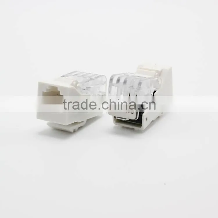 Toolless Cat5e RJ45 Keystone Jack