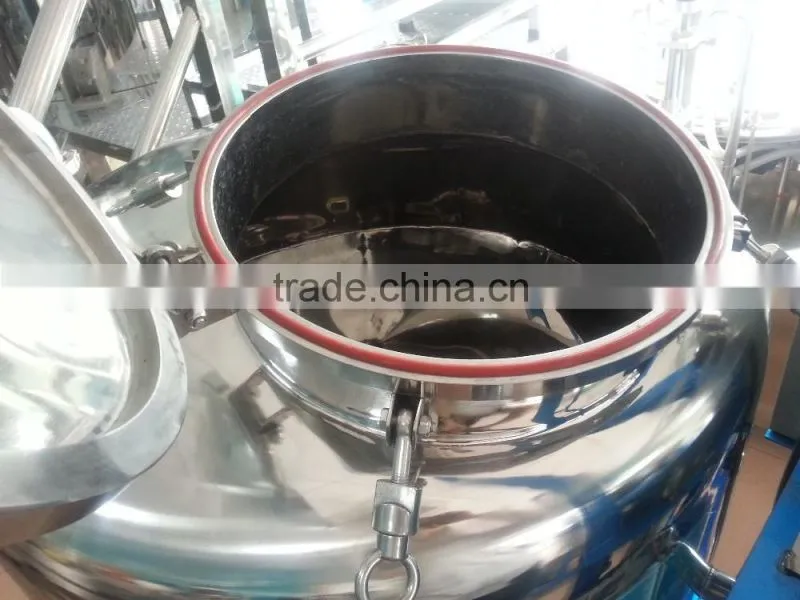 China Alibaba Supplier stainless steel liquid storage tank with key holl lock ,pressure and moveable function