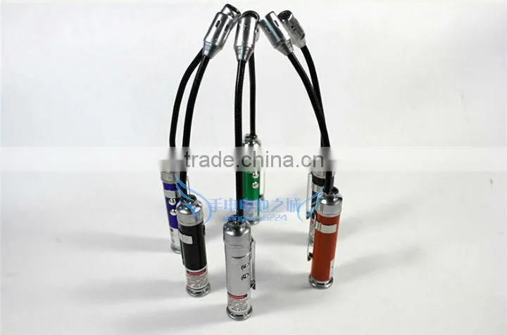 Goread flexible head multifunctional led keychain