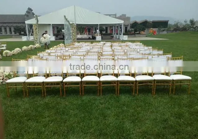 Metal wedding banquet chiavari chair