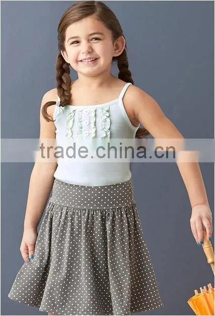 2015 new arrival baby clothing thailand, summer girls clothing set, baby organic cotton clothing