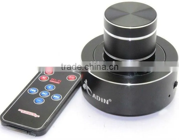 2013 New Products Adin 26w vibrating mini speaker with bluetooh function and rechargeable battery