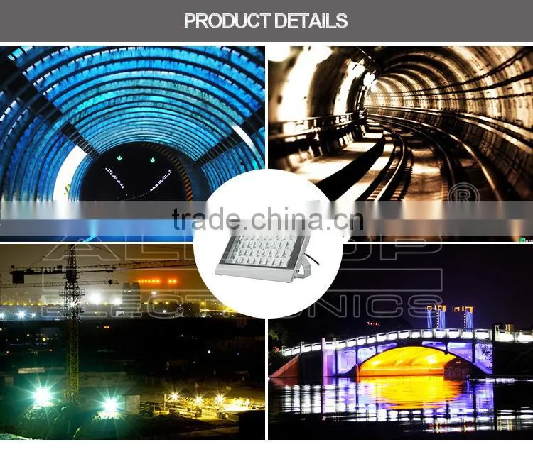 High power bridgelux cob 60w wide angle led flood lighting