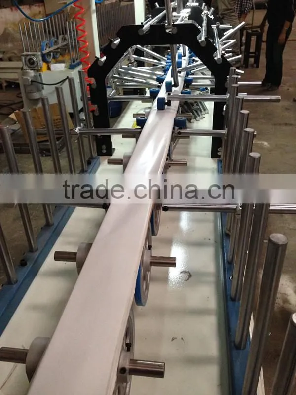 cold glue furniture wrapping machine