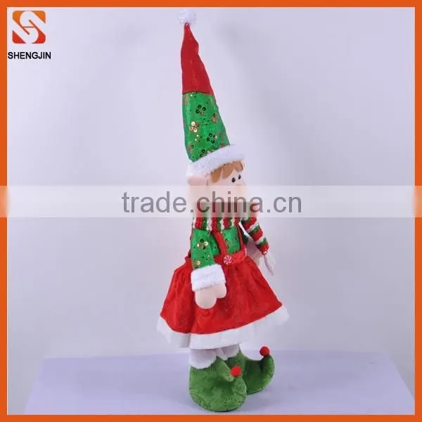 Hot sale factory direct sale cute christmas elf doll