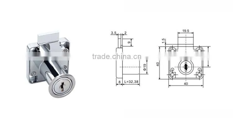 Chinese Factories Hardware Accessory Bolt Locker Lock