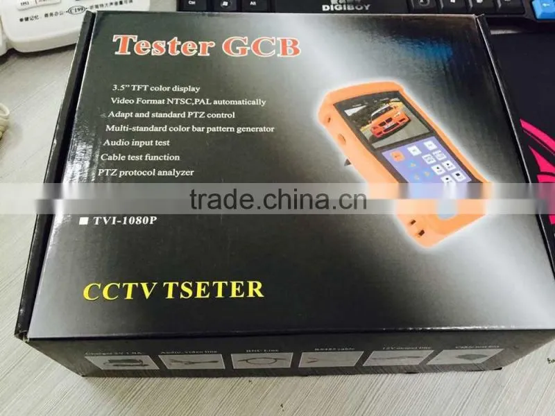 AHD cctv tester ahd camera tester 720P/960P 3.5TFT LCD 960H 240V resolution ahd tester