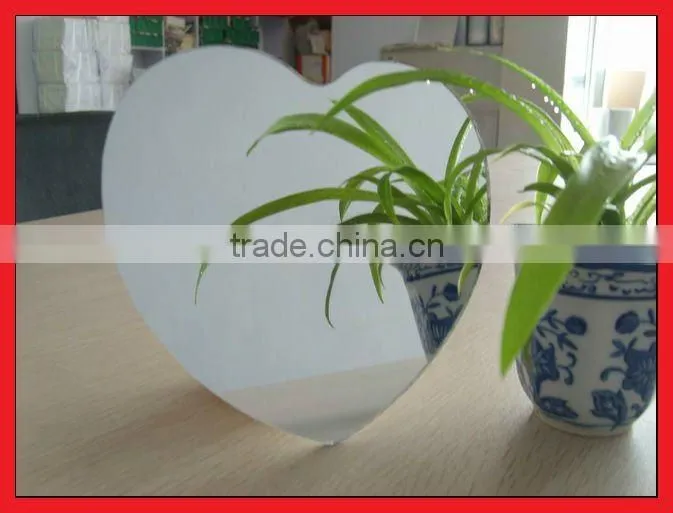 clear cut shape mirror