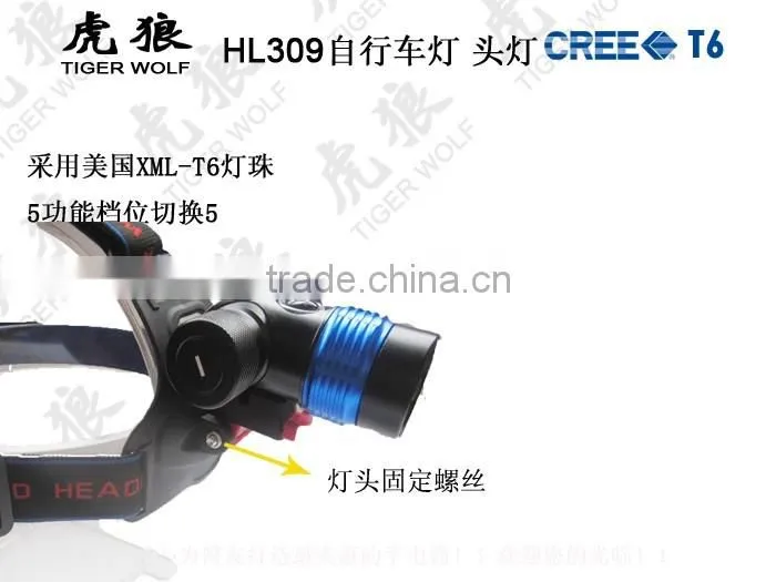 Multi-functions Emergency Headlamp Aluminum LED head lights