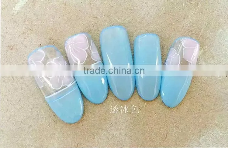 Summer Style Cool Ice Gel Nail Polish