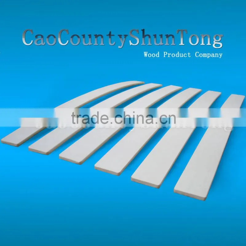 lvl plywood high quality flat curve bed slats