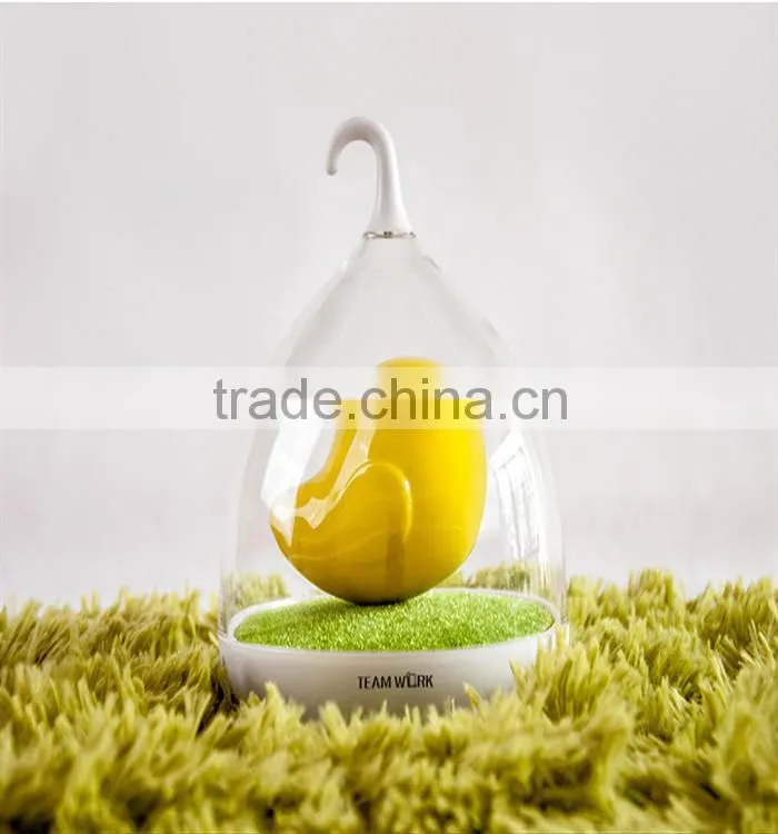 Touch sensitive poratble Birdcage lamp