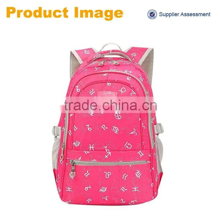 sannovo wholesale high quality stylish nylon girls school backpack
