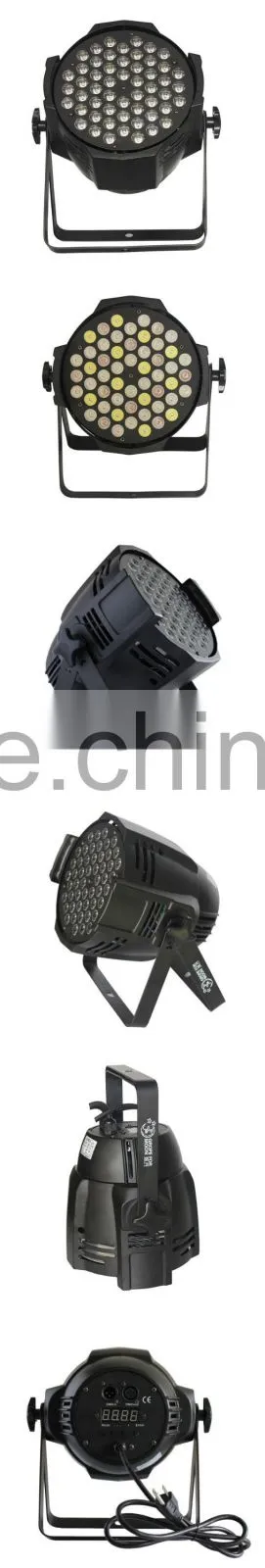 54*3W RGBW led party stage lighting stage par lighting guangzhou packing