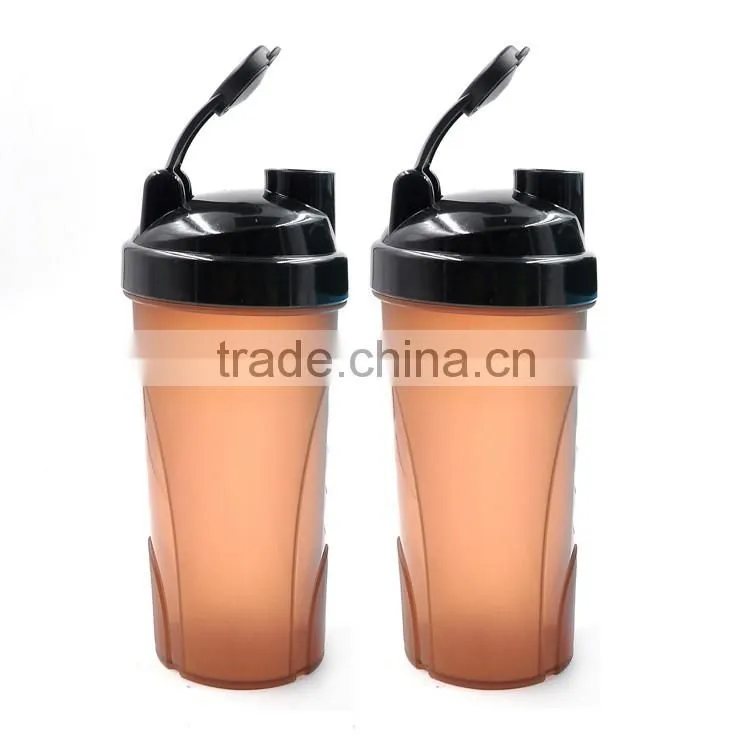 Wholesale 600ML Custom Shaker Bottle BPA free for Gym