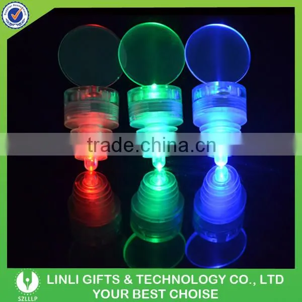 Led Cheerful Bottle Stopper With Logo Made In Shenzhen