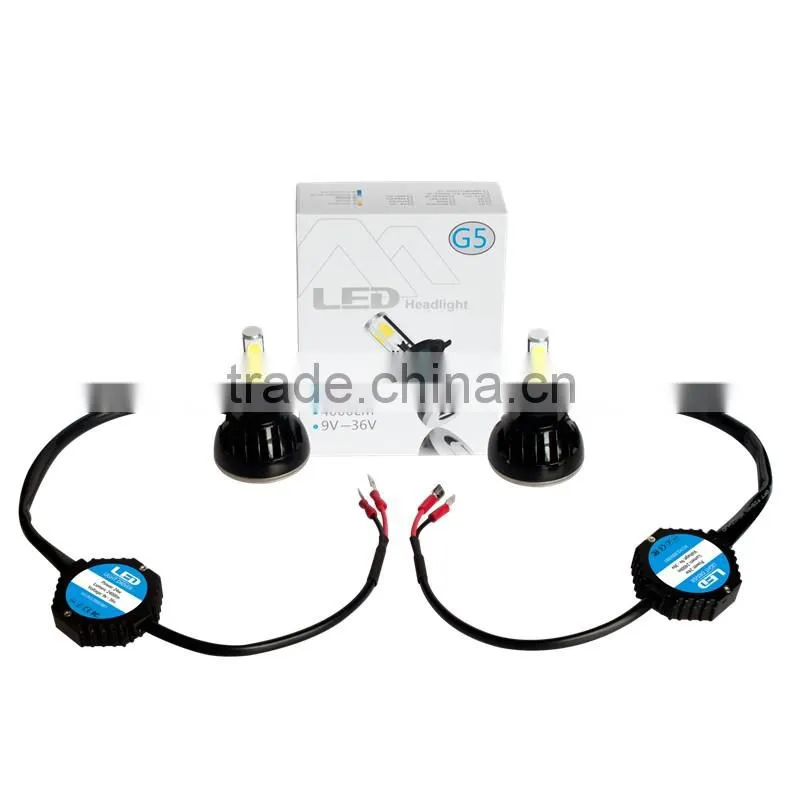 H3 PK22S 6000K LED Super Bright LED Headlight Conversion Kit Multiple Bulb Size