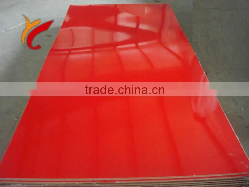 4ftx8ft laminated polyester board,glossy polyester plywood,Polyester decorative boards