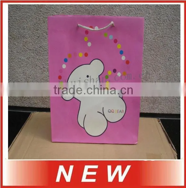 Green beer paper bag,gift packing bag