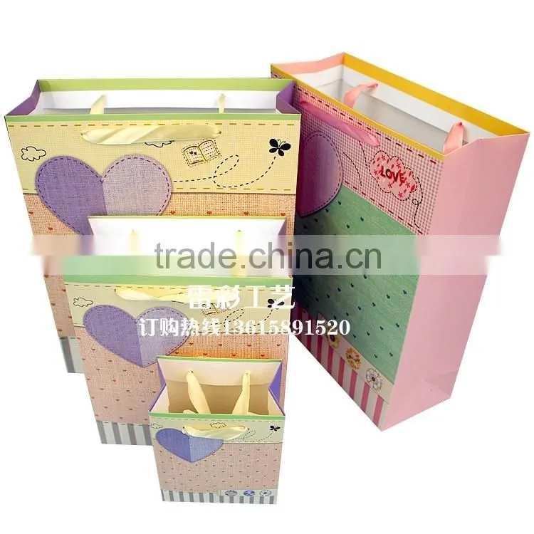 2016 cheapest factory machine made luxury paper bag