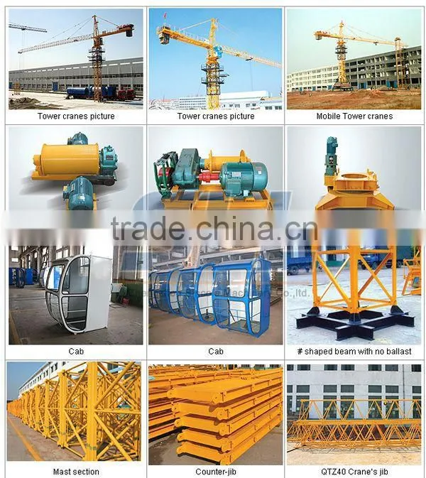 2016 machinery equipment tower crane