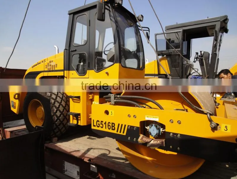 16ton road roller with smooth drum roller