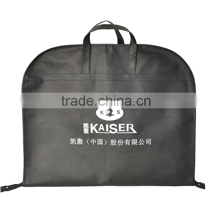 custom printed cwholesale cotton fabric garment bag