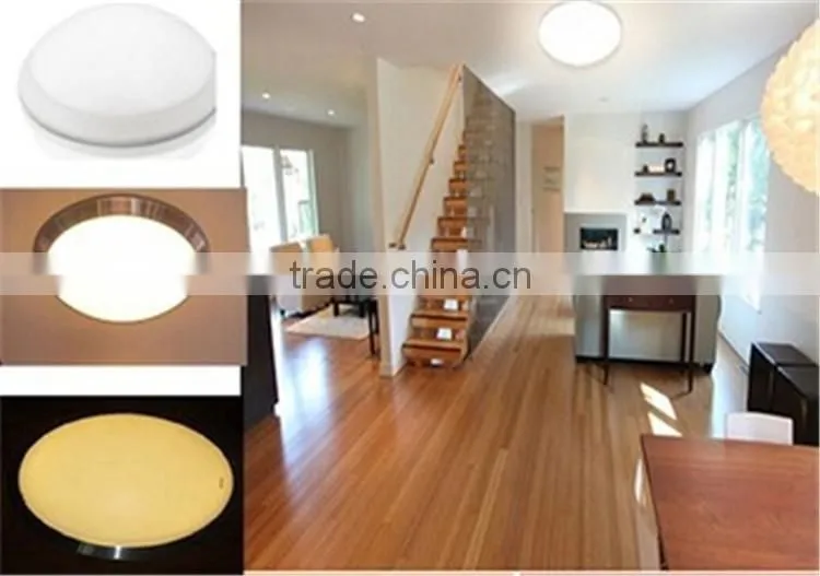 indoor 24W 30W emergency ceiling light with motion sensor