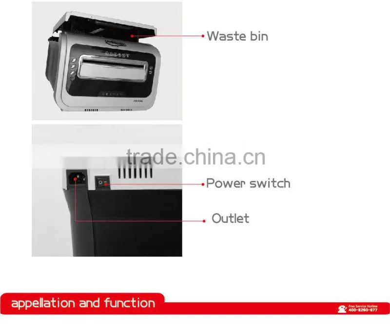 Perfect office paper shredder machine from Hopu made in China Zhejiang